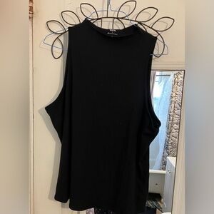 Black Maeve Anthropologie Sleeveless Top. Plus.